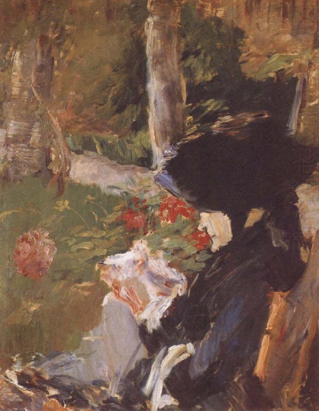 Edouard Manet Manet-s Mother in the Garden at Bellevue china oil painting image